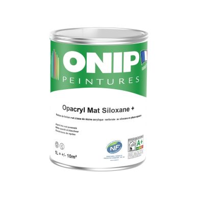 PEINTURE OPACRYL MAT SILOXANE + 16L - ONIP