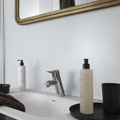 Peinture pailletée murs, plafonds et boiseries Moonlight Maison Déco lagon scintillant 2L