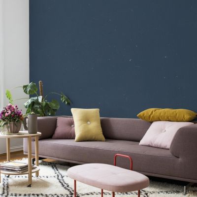 Peinture pailletée murs, plafonds et boiseries Moonlight Maison Déco minuit 2L