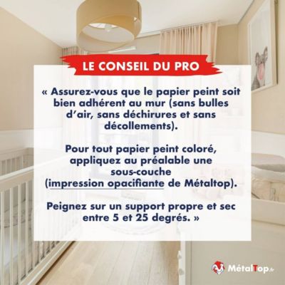 Peinture Papier Peint - Noir signalisation - RAL 9017 - 1 L - Métaltop