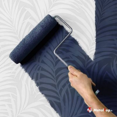 Peinture Papier Peint - Noir signalisation - RAL 9017 - 5 L - Métaltop