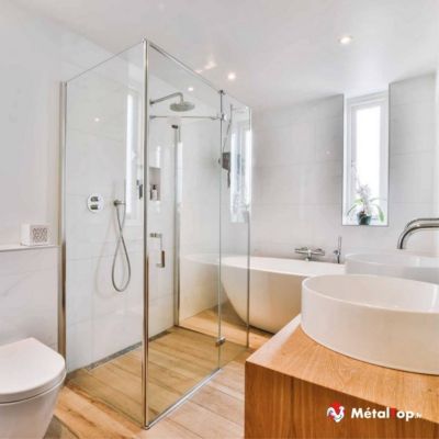 Peinture Plafond Salle De Bain - Gris agate - RAL 7038 - 1 L - Métaltop