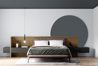Peinture Plafond Sublimé Tollens mat gris anthracite 2L
