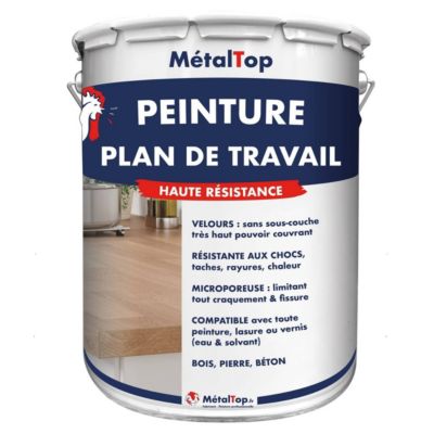 Peinture Plan De Travail - Brun beige - RAL 8024 - 1 L - Métaltop