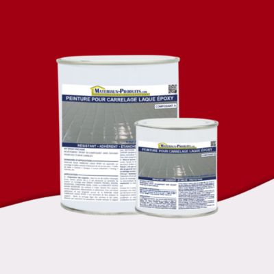 Peinture pour carrelage laque époxy Kit de 10 Kg Rouge Brique RAL 3013 — free download