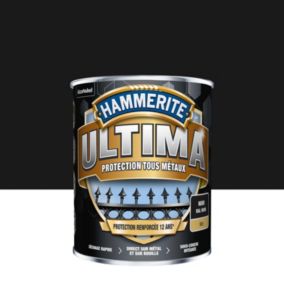 Peinture pour métal Ultima Hammerite mat noir 2,5L