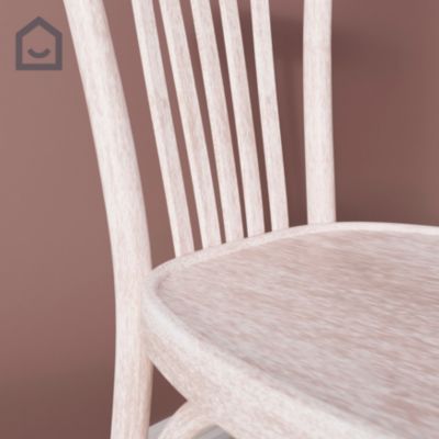Peinture pour meubles bois, mélaminé et métal GoodHome blanc effet chaulé mat 500ml