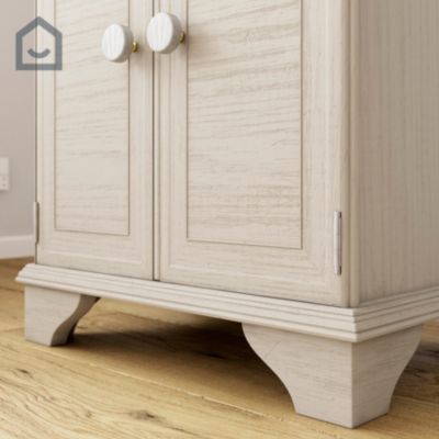 Peinture pour meubles bois, mélaminé et métal GoodHome mat beige Cancun 500ml