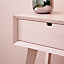 Peinture pour meubles bois, mélaminé et métal GoodHome mat rose Sakai 500ml