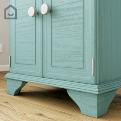 Peinture pour meubles bois, mélaminé et métal GoodHome mat vert Killarney 500ml