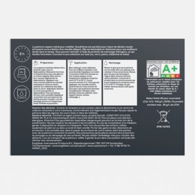 Peinture pour meubles bois, mélaminé et métal GoodHome satin Cuivre Santa Monica 500ml