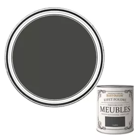 Peinture pour meubles Rust-Oleum graphite effet poudré mat intense 125ml