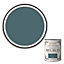 Peinture pour meubles Rust-Oleum pétrole effet poudré mat intense 125ml