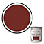 Peinture pour meubles Rust-Oleum rouge brique effet poudré mat intense 0,75L