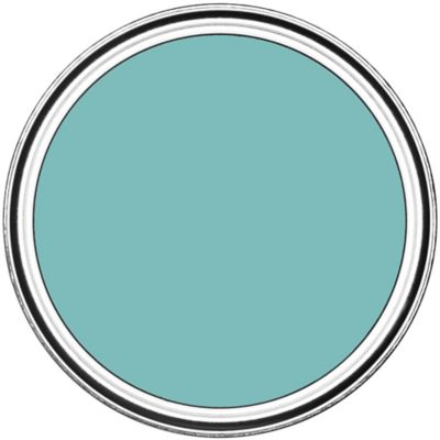 Peinture pour meubles Rust-Oleum sarcelle effet poudré satin 0,75L