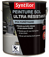 Peinture pour sol ultra résistante acier satin Syntilor 4L