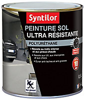 Peinture pour sol ultra résistante acier satin Syntilor 500ml