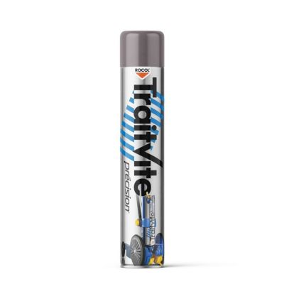 Peinture époxydique - Rocol - Traivite Précision - Noir RAL 9017 - 0,75 L - Satiné