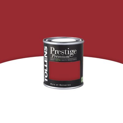 Peinture prestige Murs et boiseries Lie de vin Satin 125