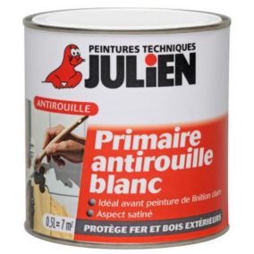 Peinture primaire antirouille Julien satin blanc 2,5L