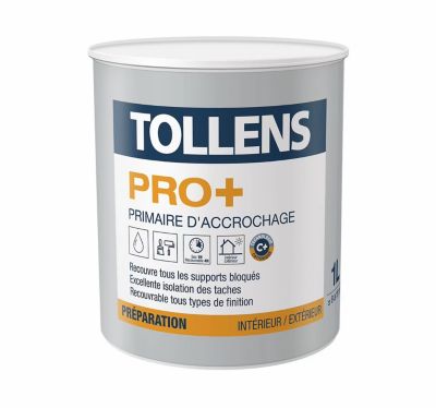Peinture primaire d'accrochage Tollens pro+ 1L