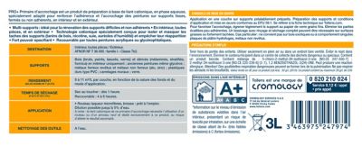 Peinture primaire d'accrochage Tollens pro+ 3L