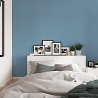 Peinture résistante murs, boiseries et métal GoodHome bleu Monaco mat 2,5L