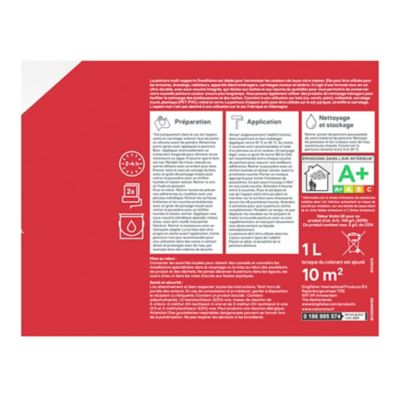 Peinture rénovation multi-supports intérieur GoodHome mat base B 1L