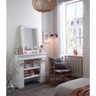 Peinture résistante murs, boiseries et métal GoodHome blanc Ottawa satin 0,75L