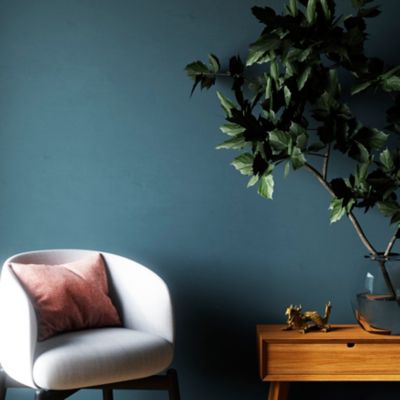 Peinture résistante murs, boiseries et métal GoodHome bleu Antibes mat 0,75L