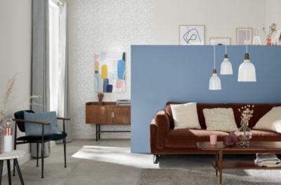 Peinture résistante murs, boiseries et métal GoodHome bleu Monaco mat 2,5L