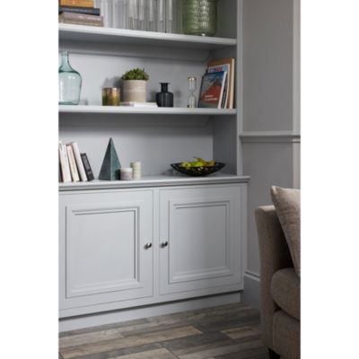 Peinture résistante murs, boiseries et métal GoodHome gris Brooklyn mat 2,5L