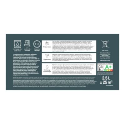 Peinture résistante murs boiseries et métal GoodHome gris Delaware satin 2,5L +20% gratuit