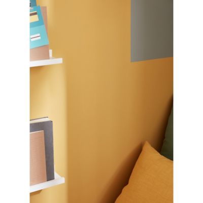 Peinture résistante murs, boiseries et métal GoodHome jaune Chueca mat 2,5L