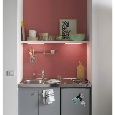 Peinture résistante murs, boiseries et métal GoodHome rouge Fulham mat 0,75L