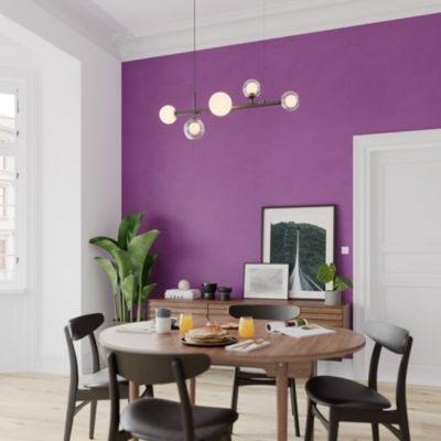 Peinture résistante murs, boiseries et métal GoodHome violet Shizuoka mat 0,75L
