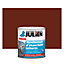 Peinture revêtement d'étanchéité toitures fortement élastique Julien mat brun rouge 2,5L