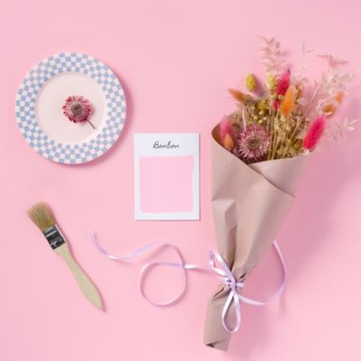Peinture Rose Résistante aux projections et lessivable pour Murs de Cuisine, Mate - RUST-OLEUM - Bonbon 2,5 L