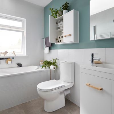 Peinture salle de bains GoodHome vert Kilkenny satin 2,5L