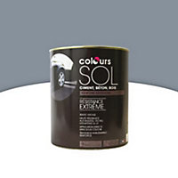 Peinture sol Colours Premium gris ciment satin 0,5L