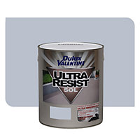 Peinture sol Dulux Valentine Ultra Resist satin 2,5L gris clair