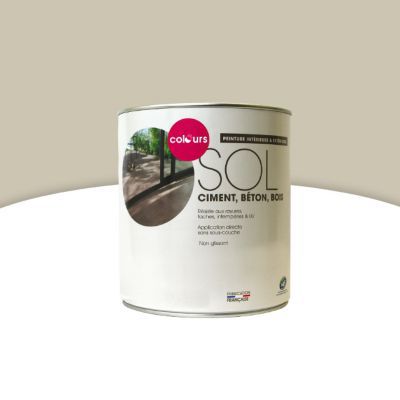 Peinture sol intérieur et extérieur Sable satin 500 ml