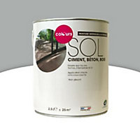 Peinture sol intérieur/extérieur Colours aluminium cendrée satin 2,5L