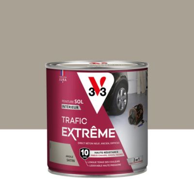 Peinture sol intérieur Trafic Extrême V33 argile satiné 0,5L