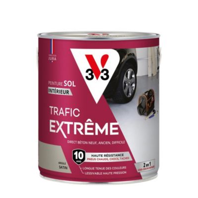 Peinture sol intérieur Trafic Extrême V33 argile satiné 2,5L
