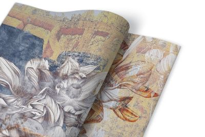 Peinture sur feuille pour meubles vintage, lys, 100x50 cm