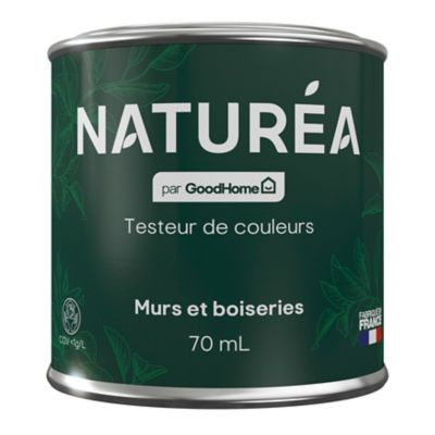 Peinture testeur de couleur Naturéa par GoodHome ecorce de bouleau velours 70 ml