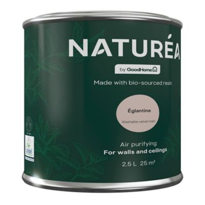 Peinture testeur de couleur Naturéa par GoodHome eglantine velours 70 ml