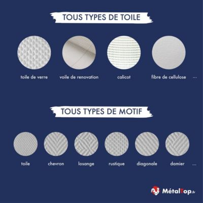Peinture Toile De Verre - Gris noir - RAL 7021 - 5 L - Métaltop