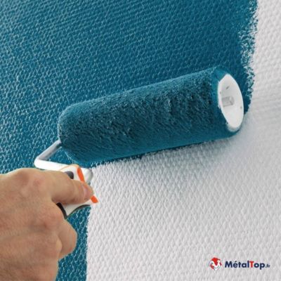 Peinture Toile De Verre - Noir signalisation - RAL 9017 - 5 L - Métaltop